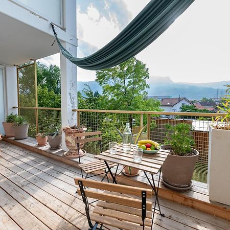 Calme Et Verdure: Vue Montagne - Terrasse - Wifi Grenoble Eksteriør bilde